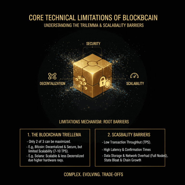 giới hạn kỹ thuật blockchain