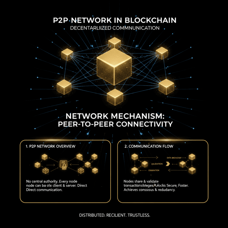 Mạng Lưới P2P Trong Blockchain