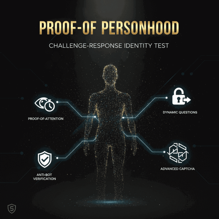 Challenge-Response Identity Test