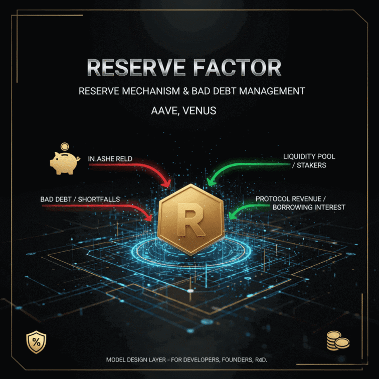 Reserve Factor: Cơ chế dự trữ & xử lý nợ xấu