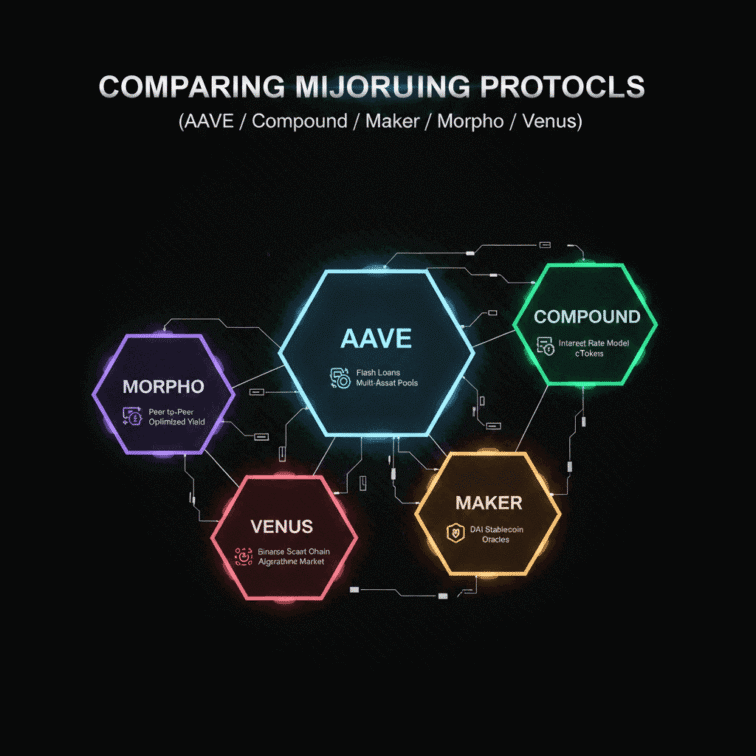 So Sánh các giao thức Lending Lớn