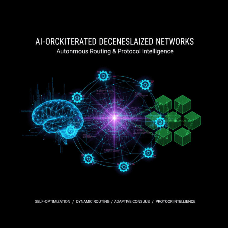 AI-Orchestrated Decentralized Networks