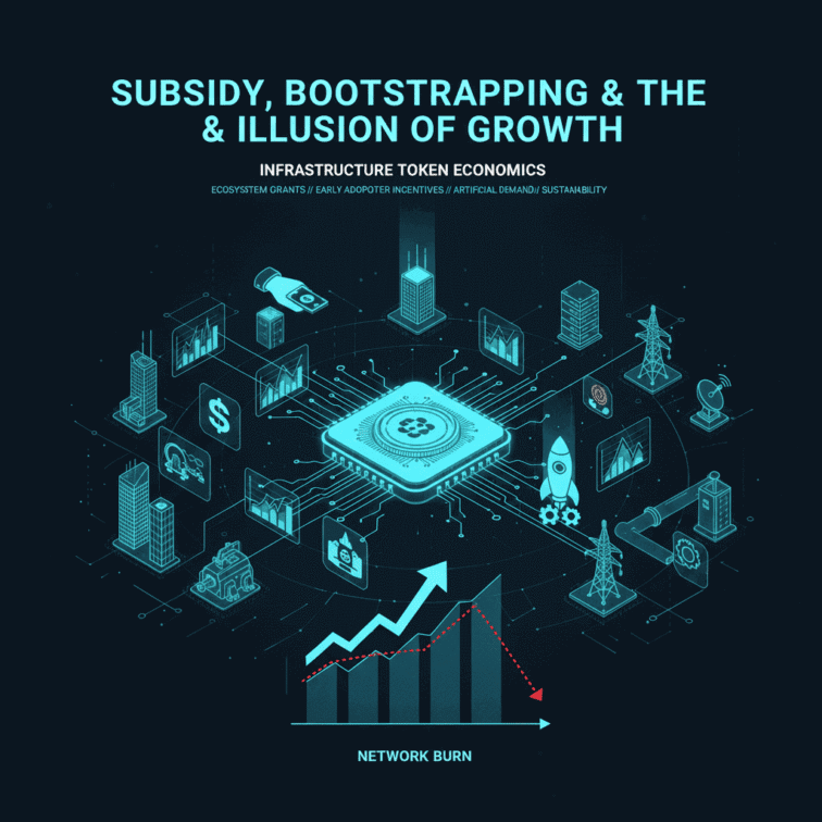 Subsidy, Bootstrapping & The Illusion of Growth subsidy hạ tầng blockchain