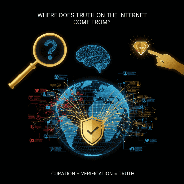 Sự thật trên Internet đến từ đâu