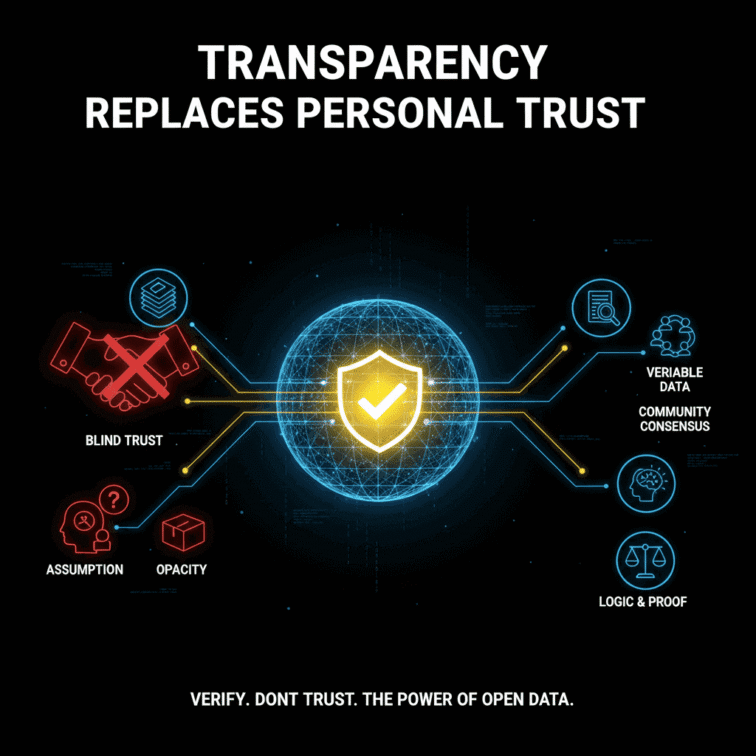 minh bạch thay cho niềm tin