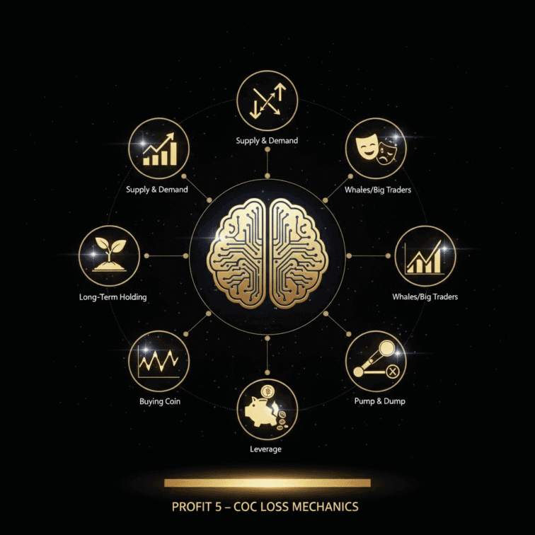 Cơ chế lời lỗ trong crypto